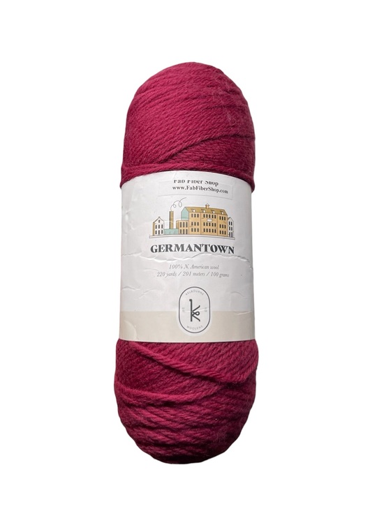 GERMANTOWN Other - Germantown Yarn Skein in Persian Red 100% N. American wool